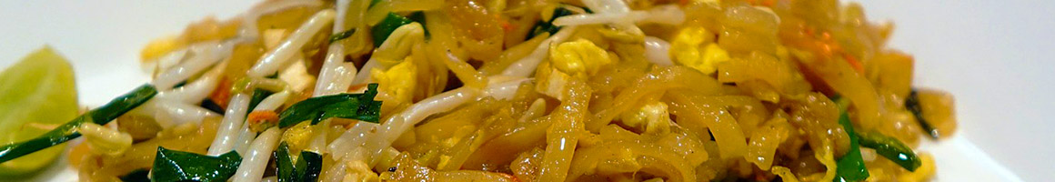 Eating Thai at Bangkok Happy Bowl Thai Bistro and Bar- Poipu, Kauai restaurant in Koloa, HI.